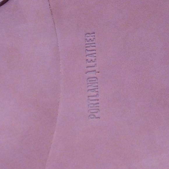 Portland Leather Juliette Bag In Foxglove Color Like New! Lovely! - Picture 3 of 11